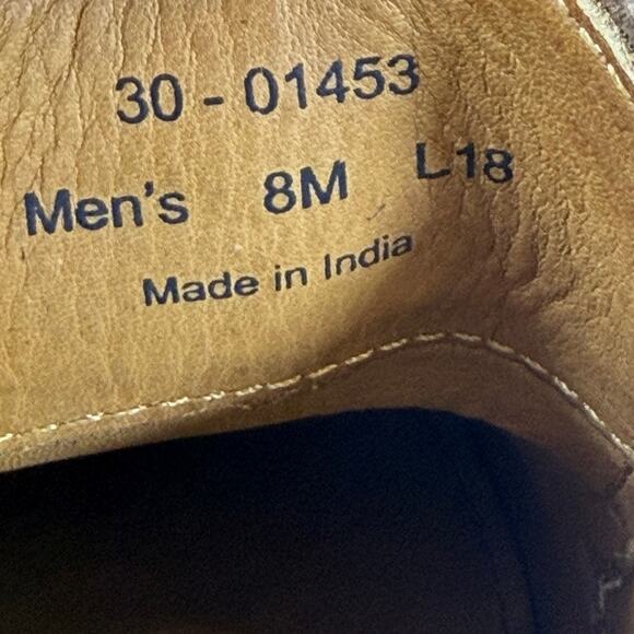 Trask Men Brown 8 Landry Bison Leather Lace Up Oxford Shoes NWOT Comfort Classic main image 4